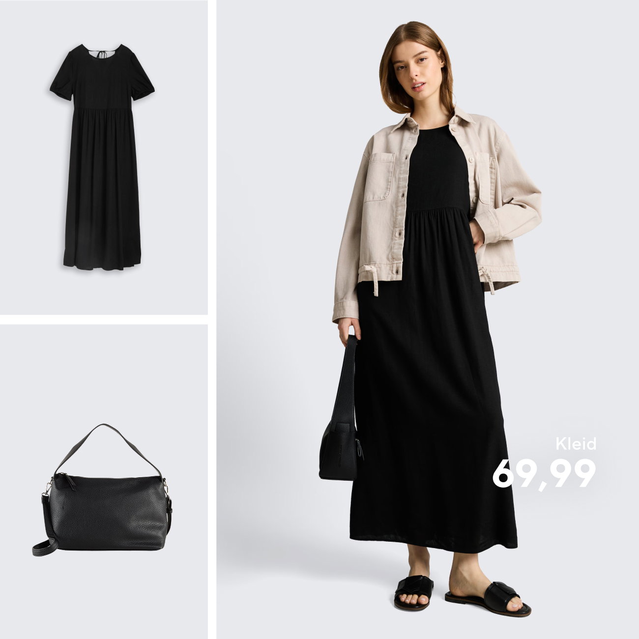 Maxikleid - Details per Klick