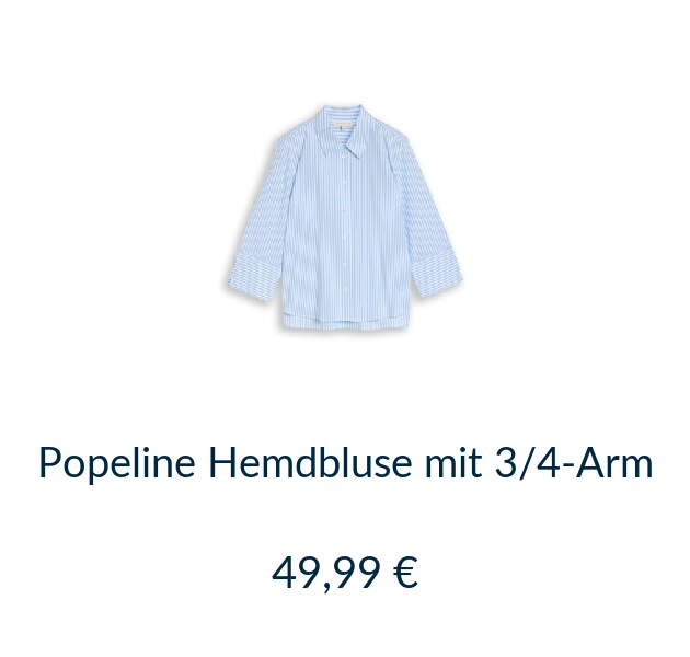 Deine zuletzt angesehenen Produkte - Details per Klick