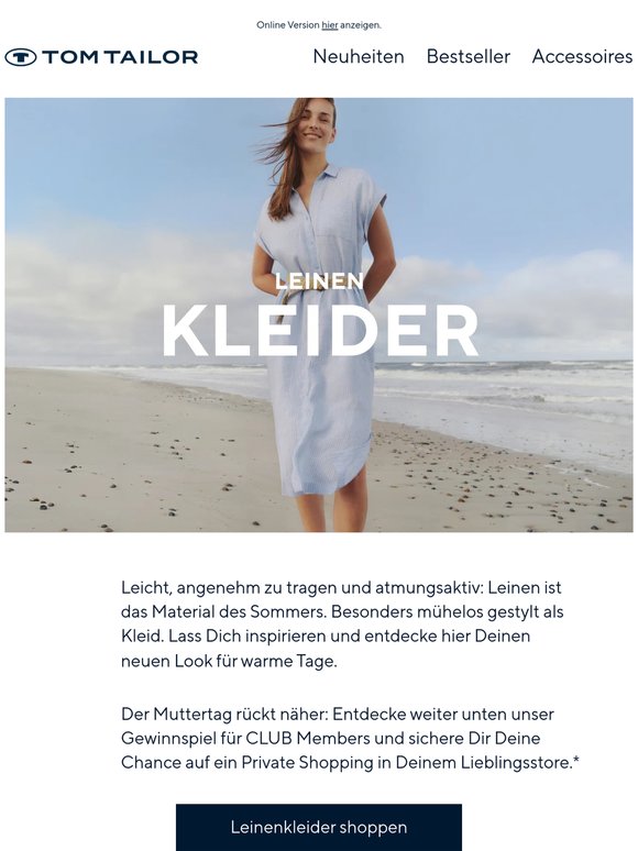 Kleider aus Leinen, die Du lieben wirst ☀️