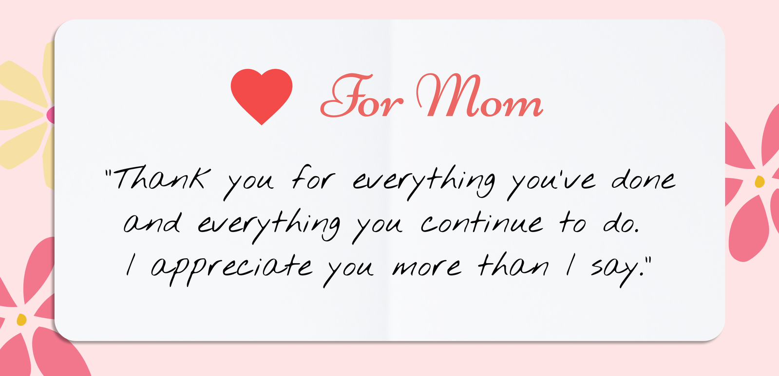 For Mom