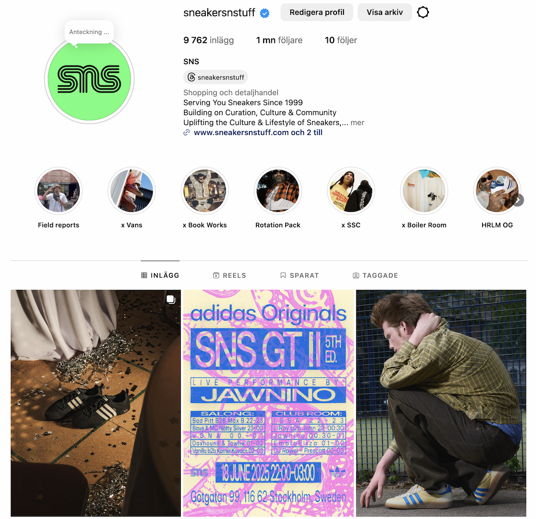 Follow us on instagram