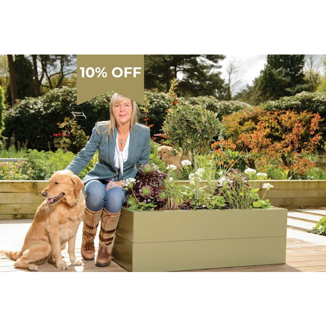 Harrod Superior Metal Raised Beds - Heritage Green
