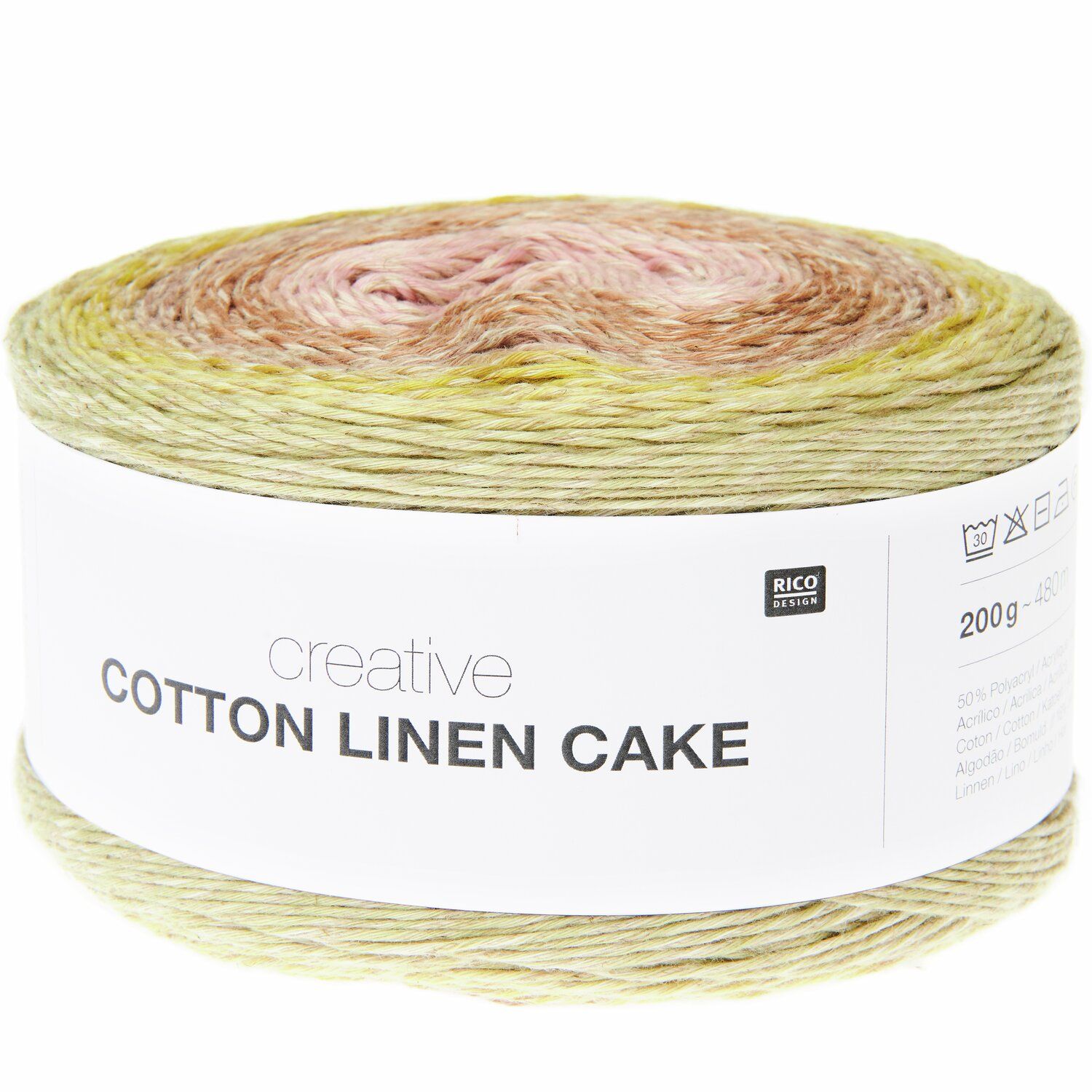 Creative Cotton Linen Cake in Spring Shades