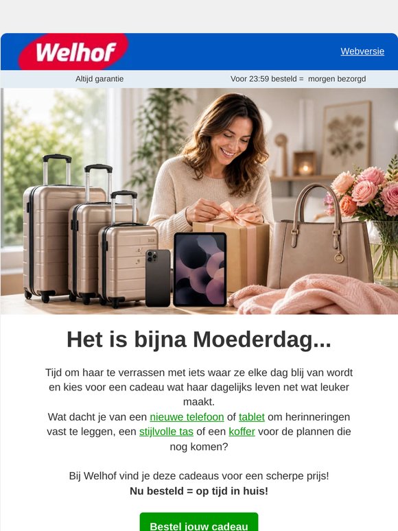 Op zoek naar een Moederdag cadeau? 💐