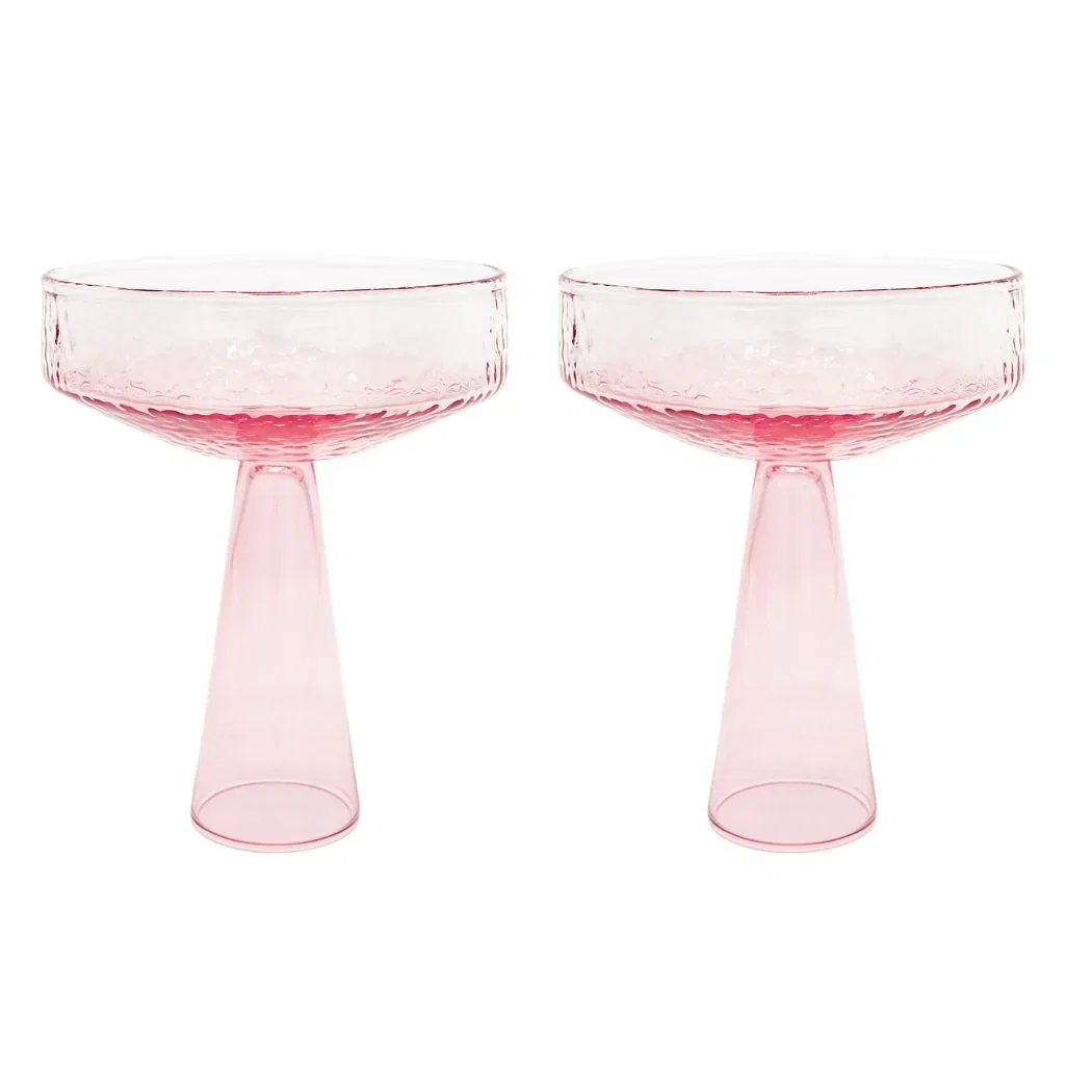 Image of Brût Homeware coupe Claude - roze - set van 2