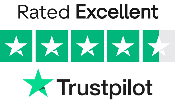 Trust Pilot Rated Excellent