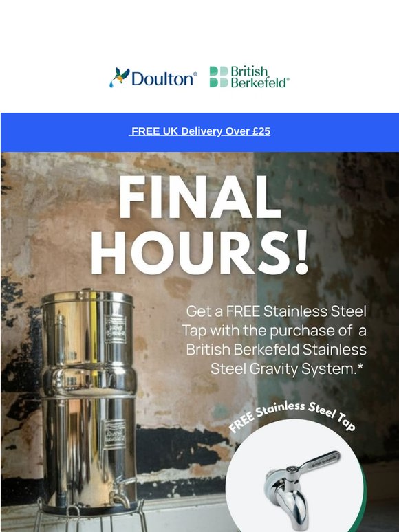 ⏰ Final Hours! FREE Gift Offer Ends Today!