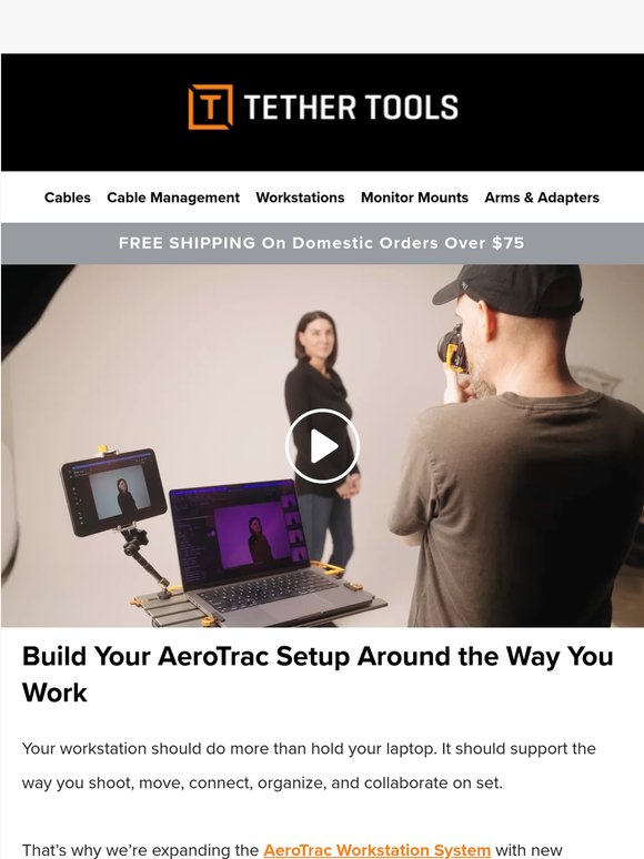 New Ways to Build Your On-Set Workflow with AeroTrac Accessories