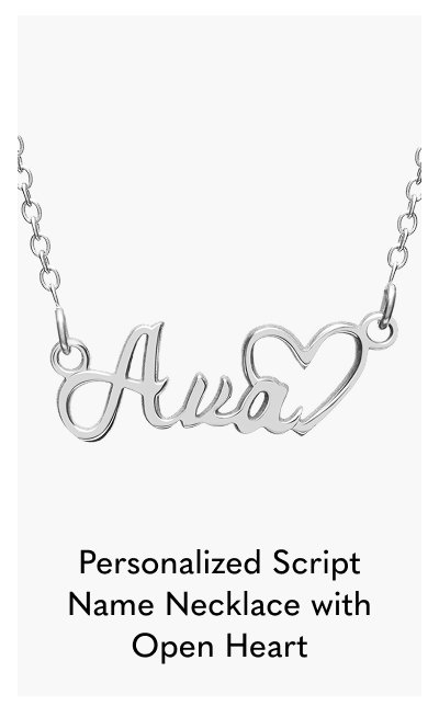 Heart Name Necklace