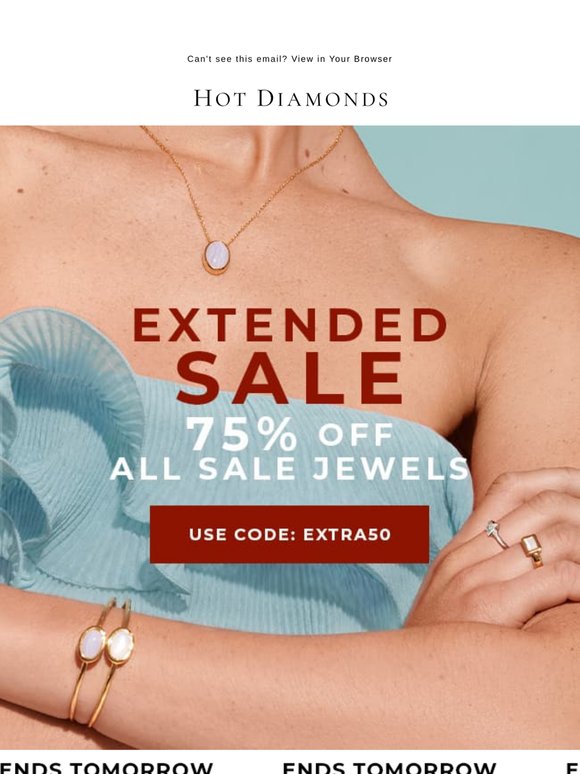 ENDS TOMORROW: 75% OFF Outlet Jewels
