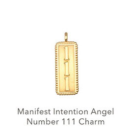 Manifest Intention Angel Number 111 Charm