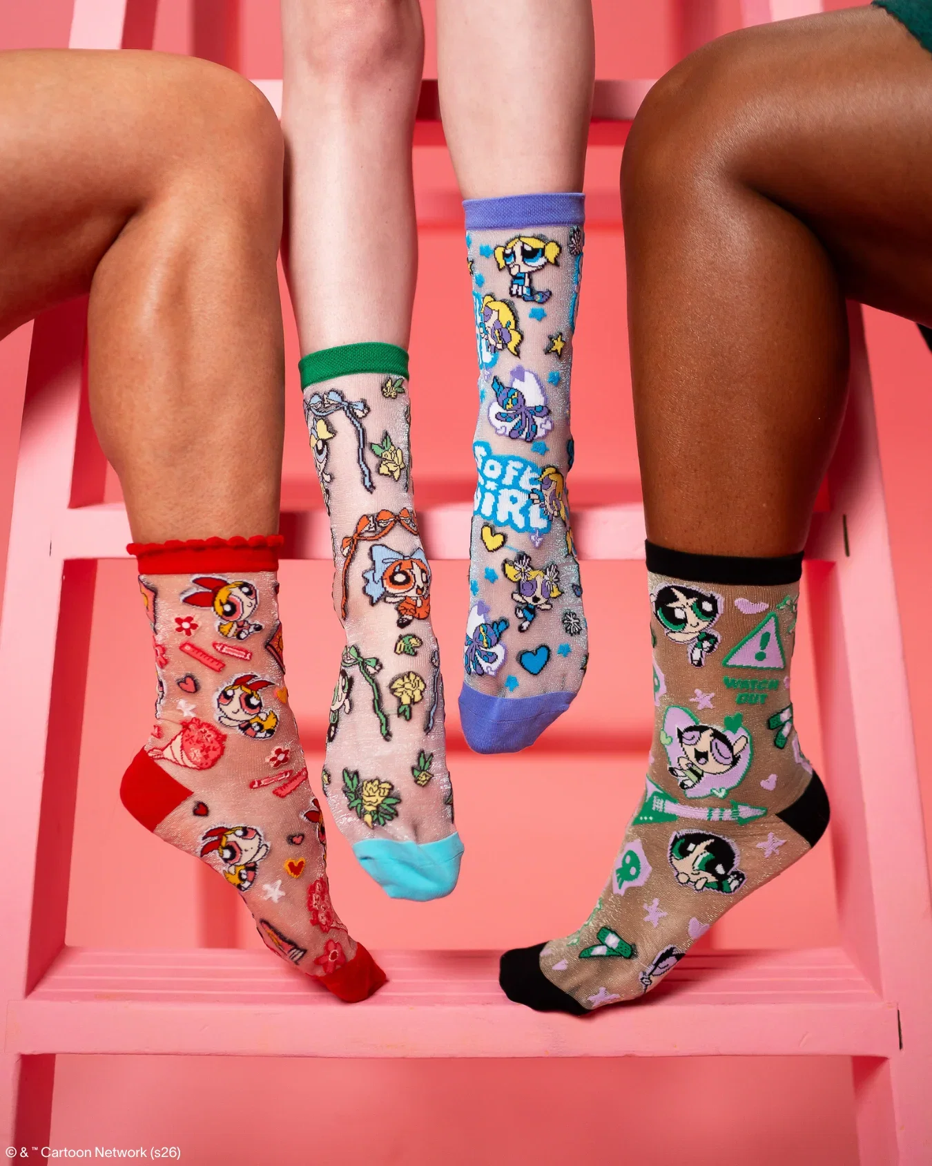 Image of The Powerpuff Girls™ Complete Collection Sheer Socks Bundle