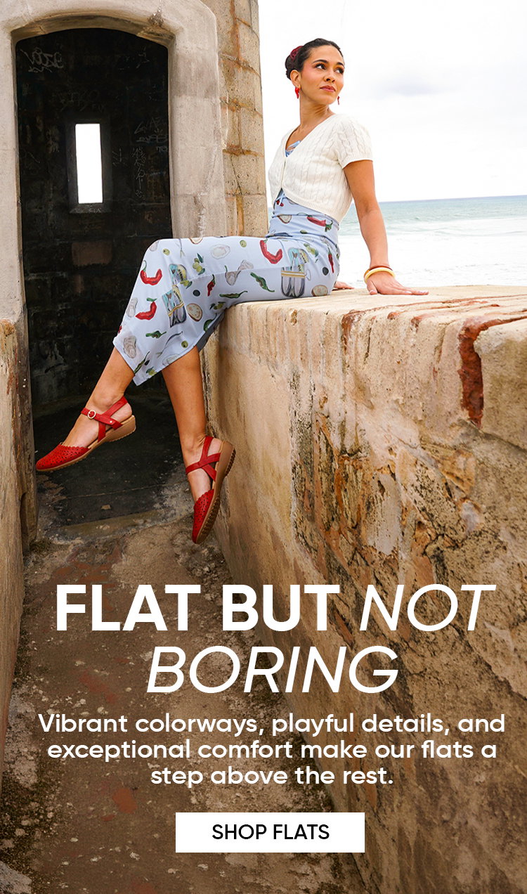 FLAT BUT NOT BORING