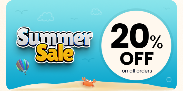 Summer Sale - 20% OFF on all orders