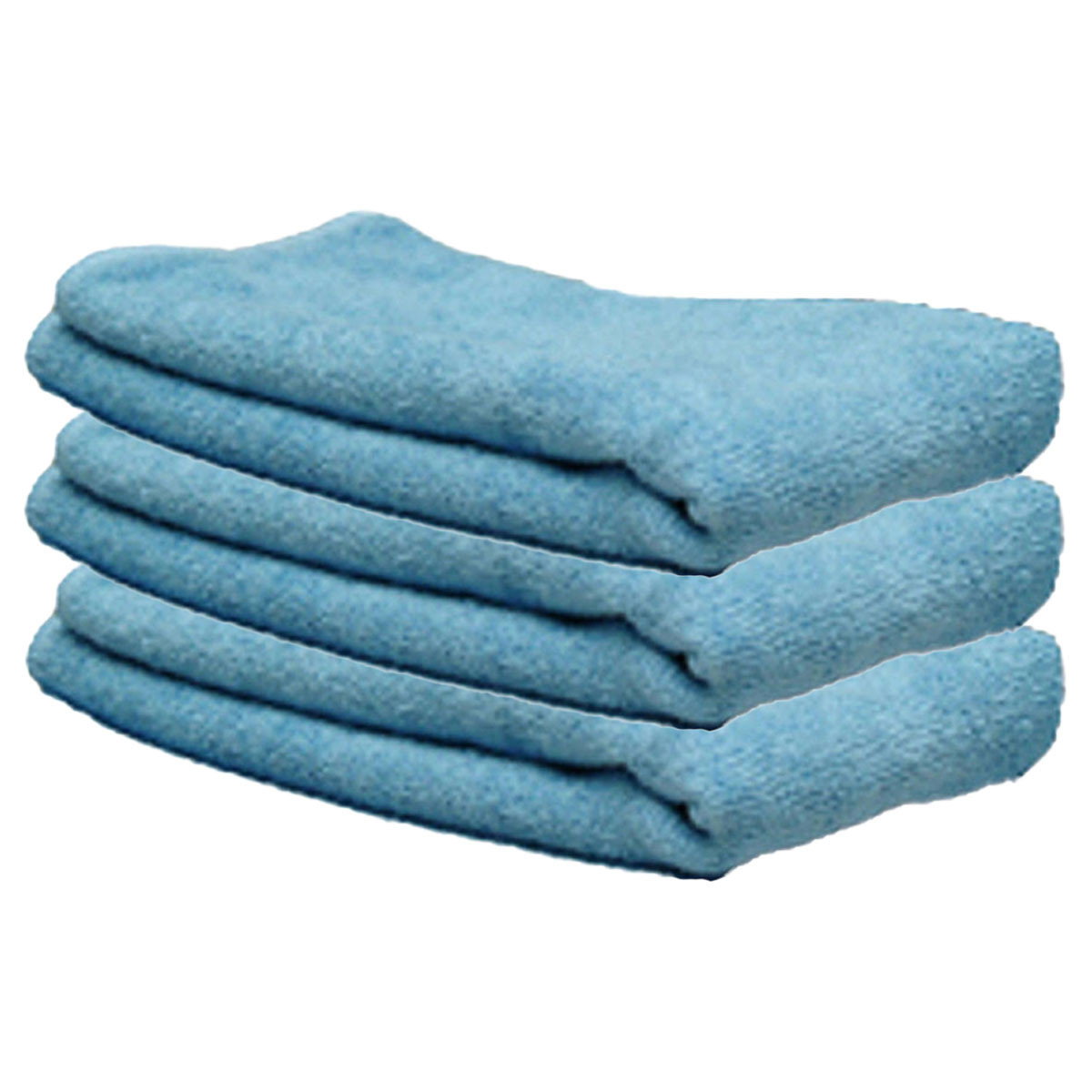 Image of Cobra Blue All Purpose Microfiber Towels 16 x 16 Inch - 3 Pack