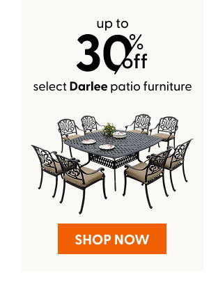 Up to 30% off on select Darlee patio furniture
