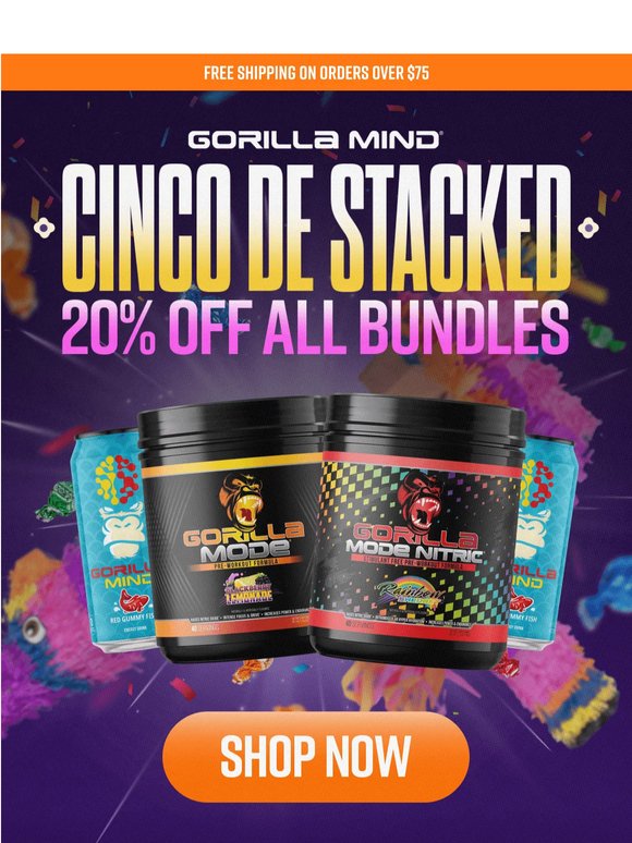 🦍Happy Cinco De Stacked