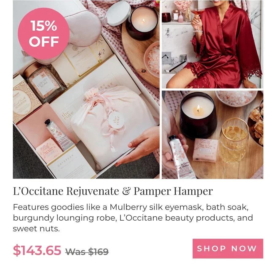 L'Occitane Rejuvenate & Pamper Hamper