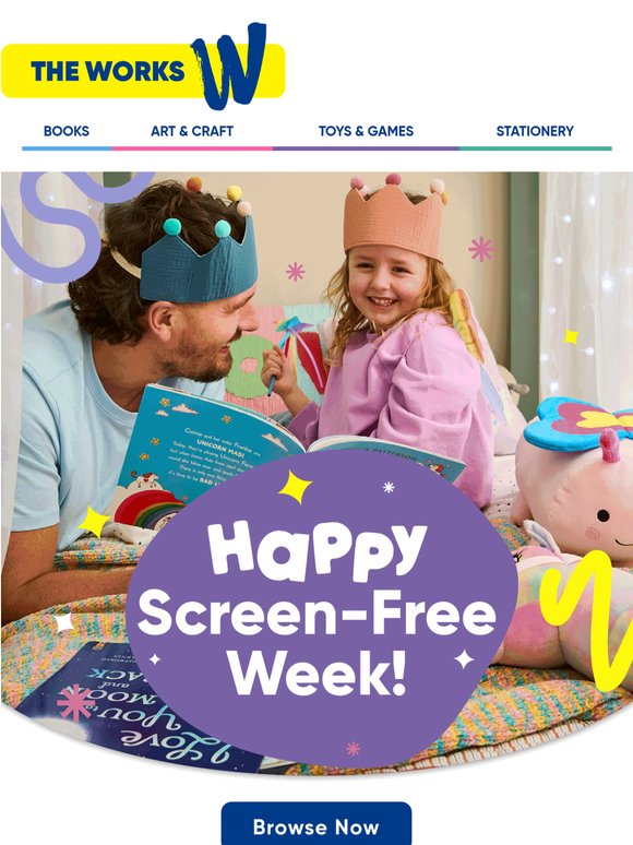 Happy Screen-Free Week!