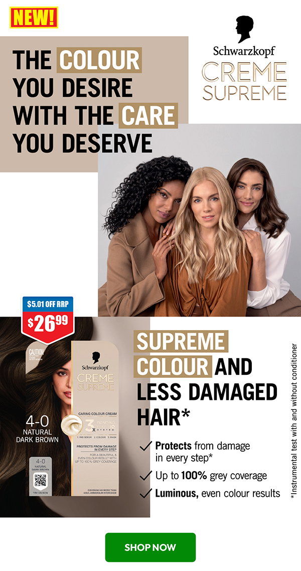 Schwarzkopf Creme Supreme Permanent Natural Dark Brown 4-0