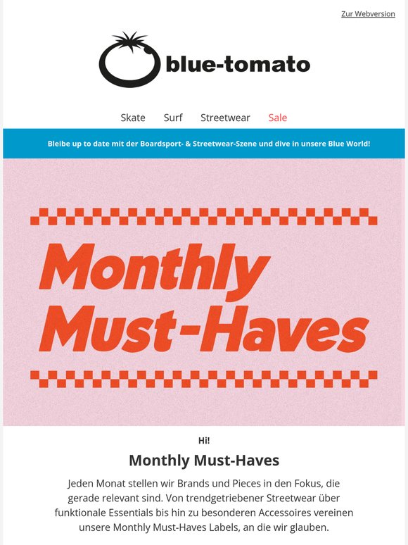 Neuer Monat. Neue Must Haves.