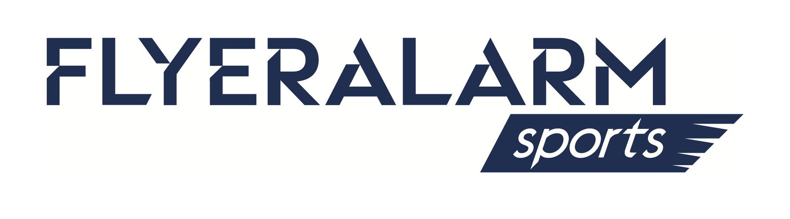 Auf diesem Bild ist das FLYERALARM Sports LOGO zu sehen.