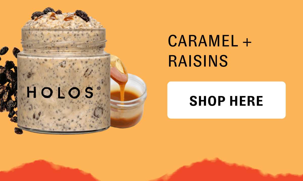 CARAMEL + RAISINS [SHOP HERE]