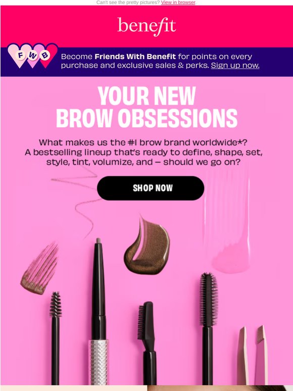 Meet your new brow obsessions 💕