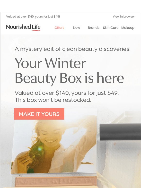 Your Winter Beauty Box is here 🩷