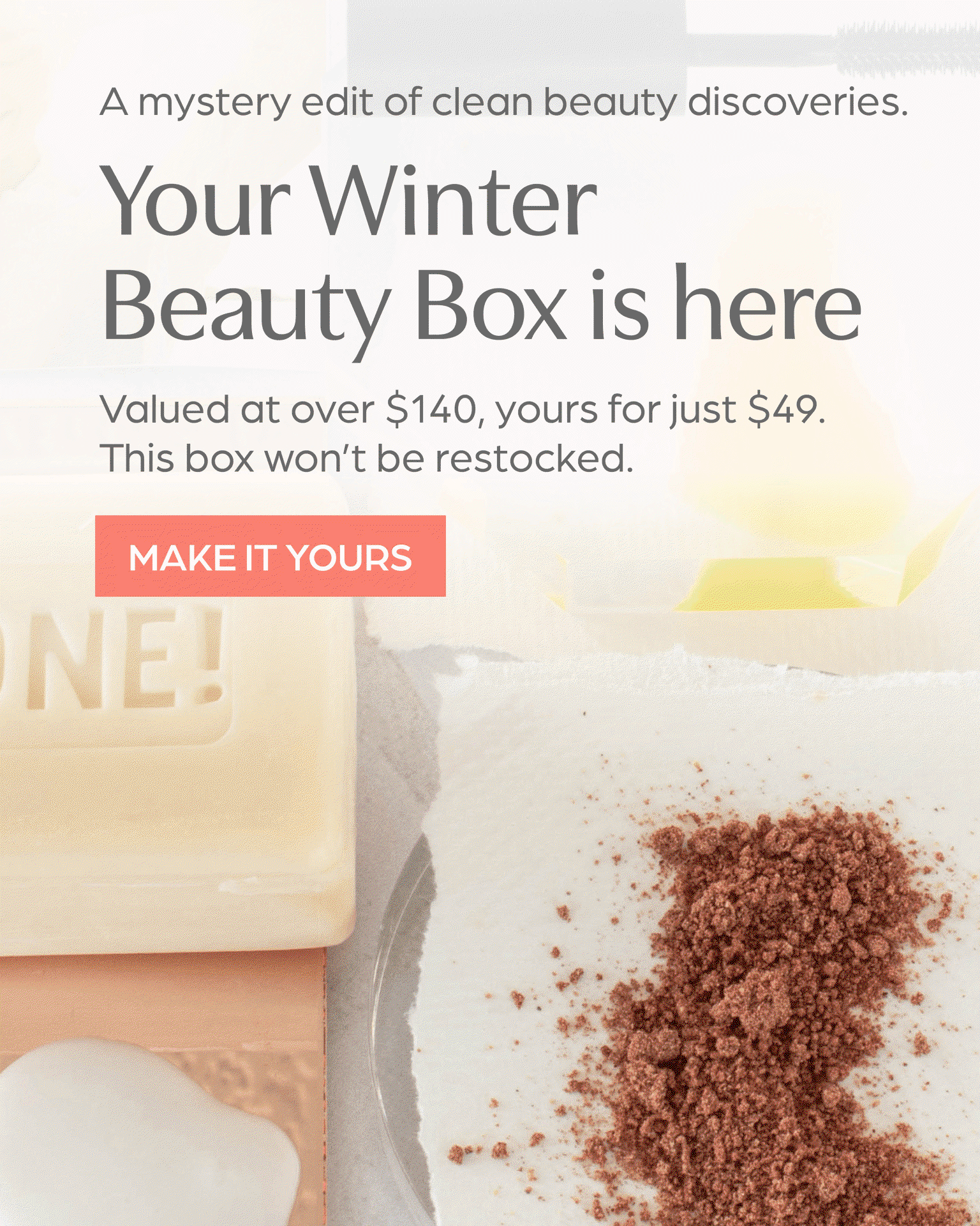 Your Winter Beauty Box is here - valued at over $140, yours for just $49