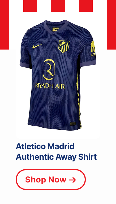 Atletico Madrid Authentic Away Shirt