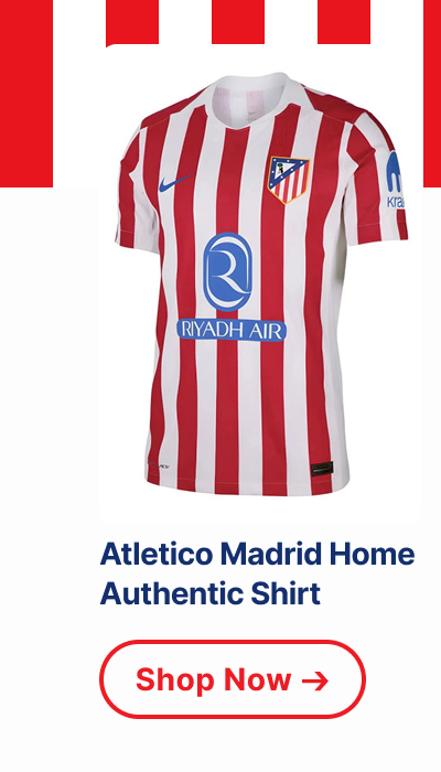 Atletico Madrid Home Authentic Shirt