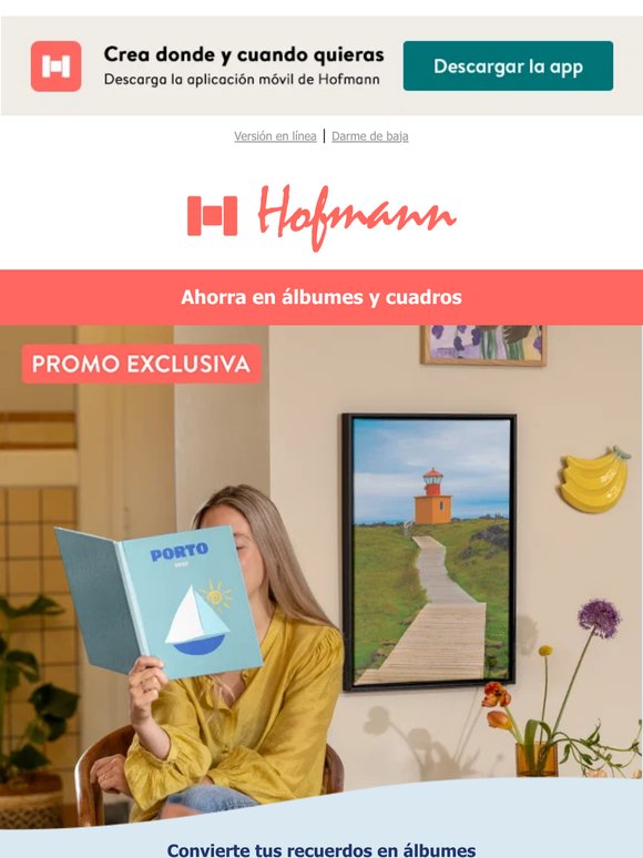 -50% en álbumes y -40% en cuadros a partir de 40€