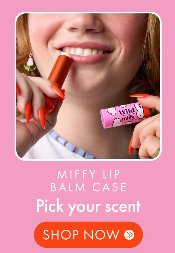 Miffy Lip Balm Case + Pick your own scent