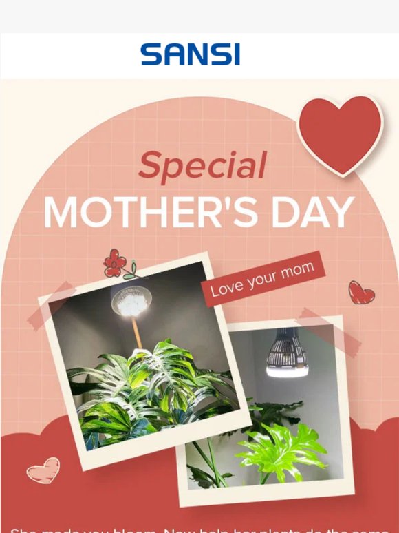 Mother’s Day Special: 3 bulbs, 30% OFF🎉