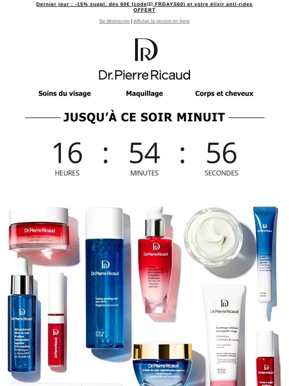FRENCH DAYS : à minuit, c'est fini ⏰