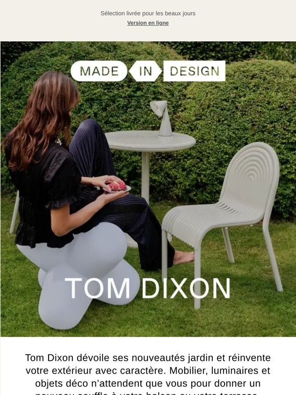 Tom Dixon | Nouveautés au jardin