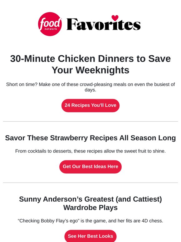 30-Minute Chicken Dinners to Save Your Weeknights