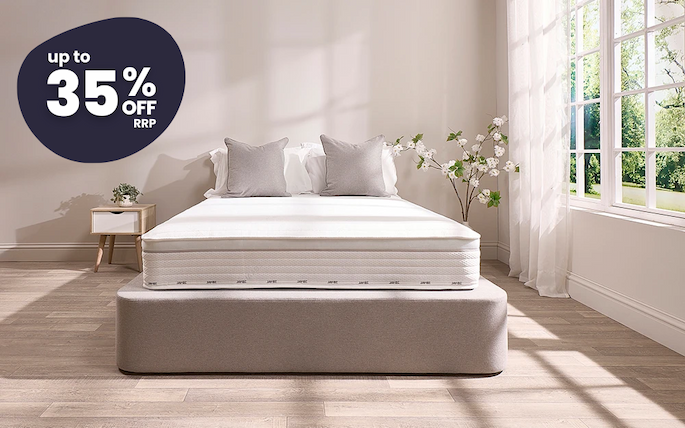 Sealy Alford Advantage Mattress in a bedroom.
