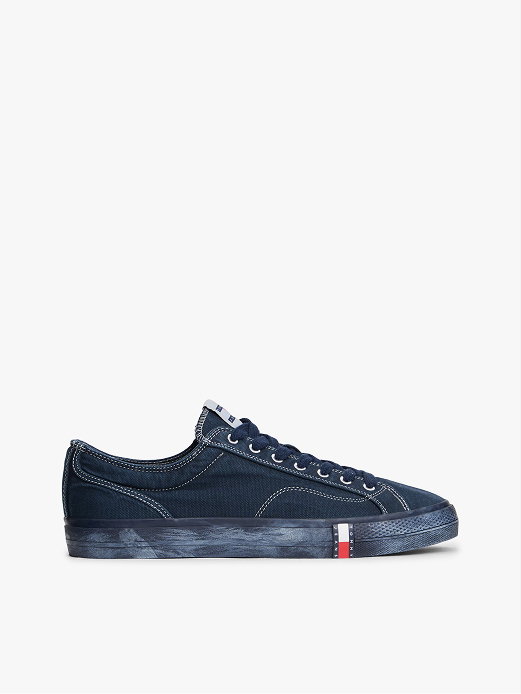 Archive Sneaker aus Canvas mit Flag-Streifen