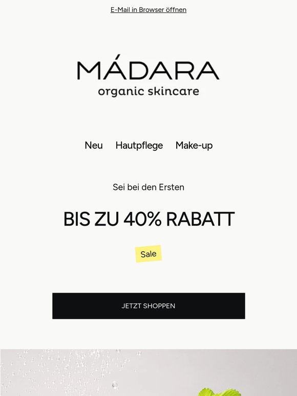 Du bist früh dran … Spare bis zu 40%
