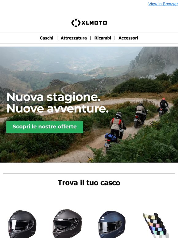 Ogni viaggio inizia con l'attrezzatura giusta
