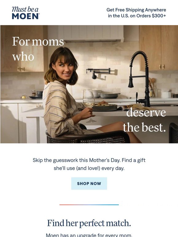 A Mother's Day gift she'll use every single day