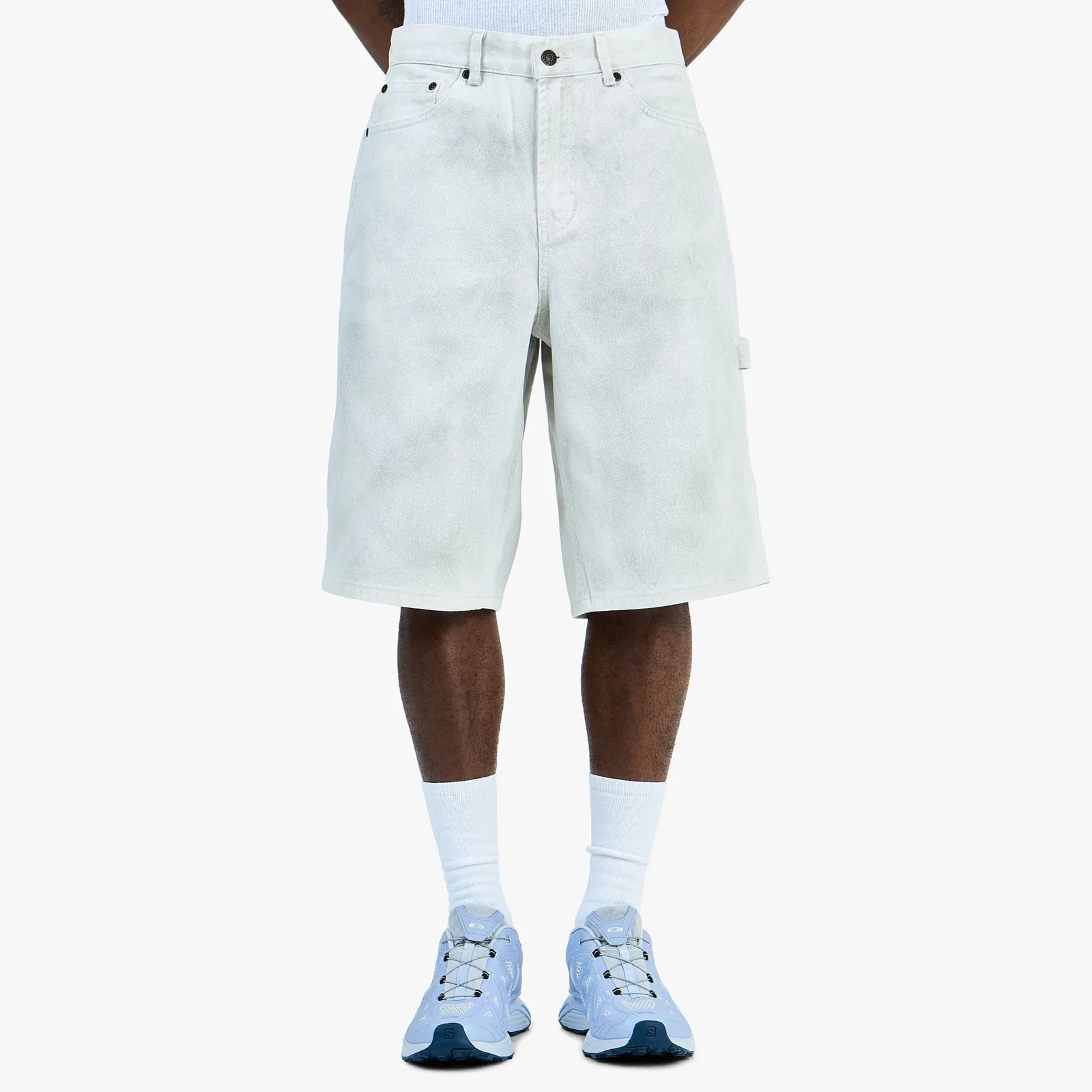 Image of thisisneverthat Relaxed Painter Short / White