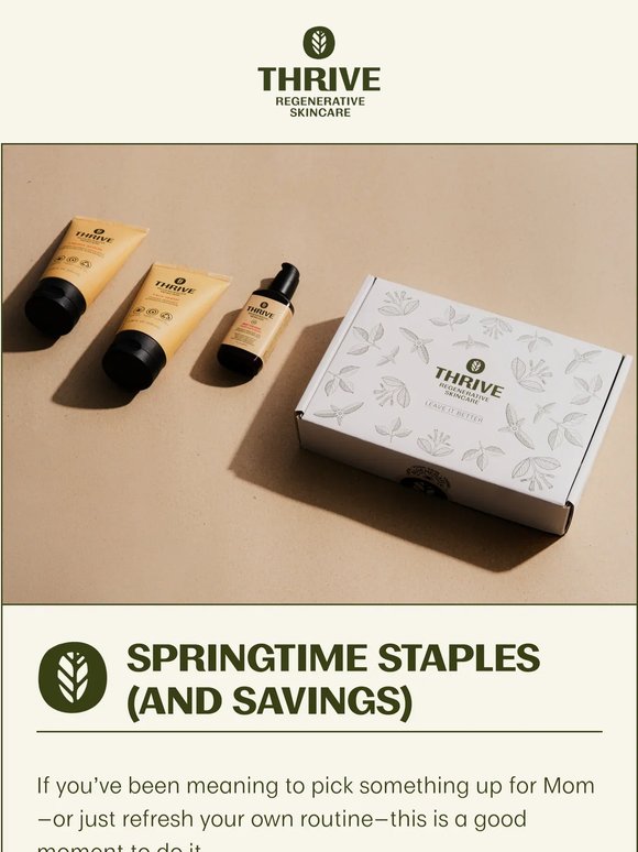 A complete routine and a favorite serum, 15% off