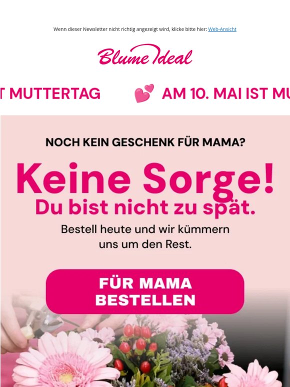 ⚠️ 5 Tage bis Muttertag
