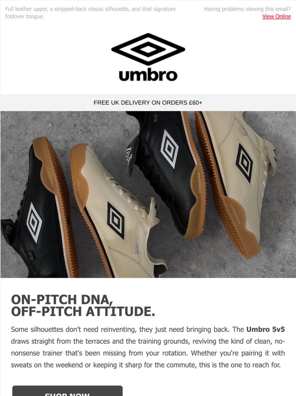 New Drop: Old-School Umbro