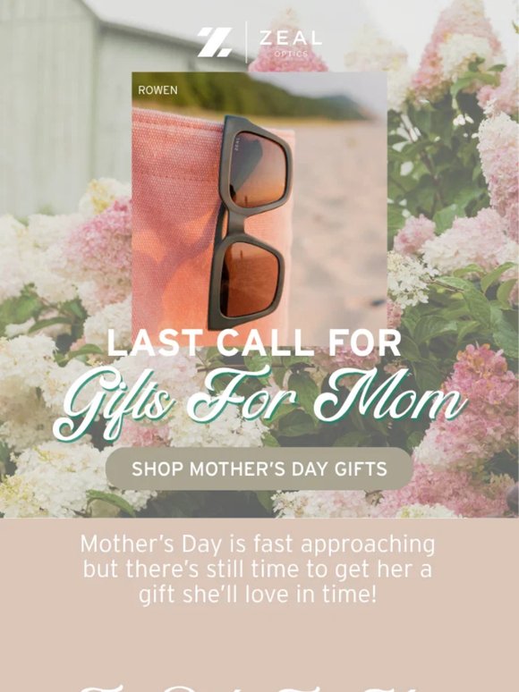 Last Call for Gifts for Mom! 🌸