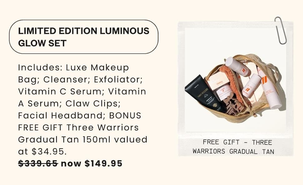 Limited Edition Luminous Glow Set