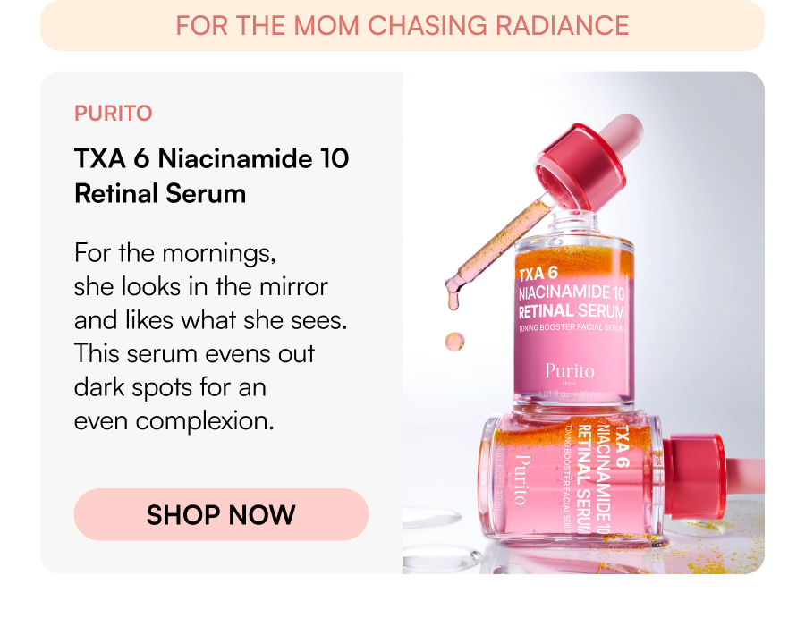 PURITO TXA 6 Niacinamide 10 Retinal Serum